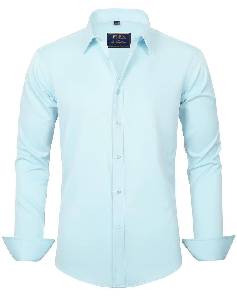 J.VER Men's Wrinkle-Free Dress Shirt