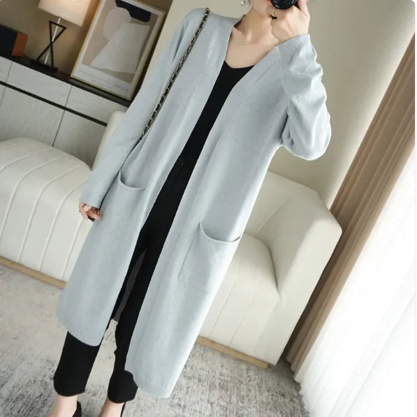 Long Knit Cardigan