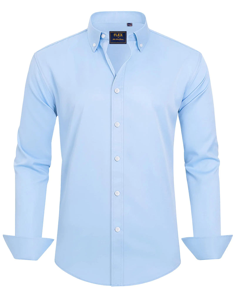 J.VER Men's Wrinkle-Free Dress Shirt