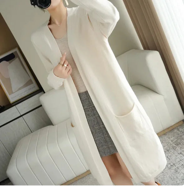 Long Knit Cardigan