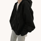 Oversized Zip-Up Hoodie