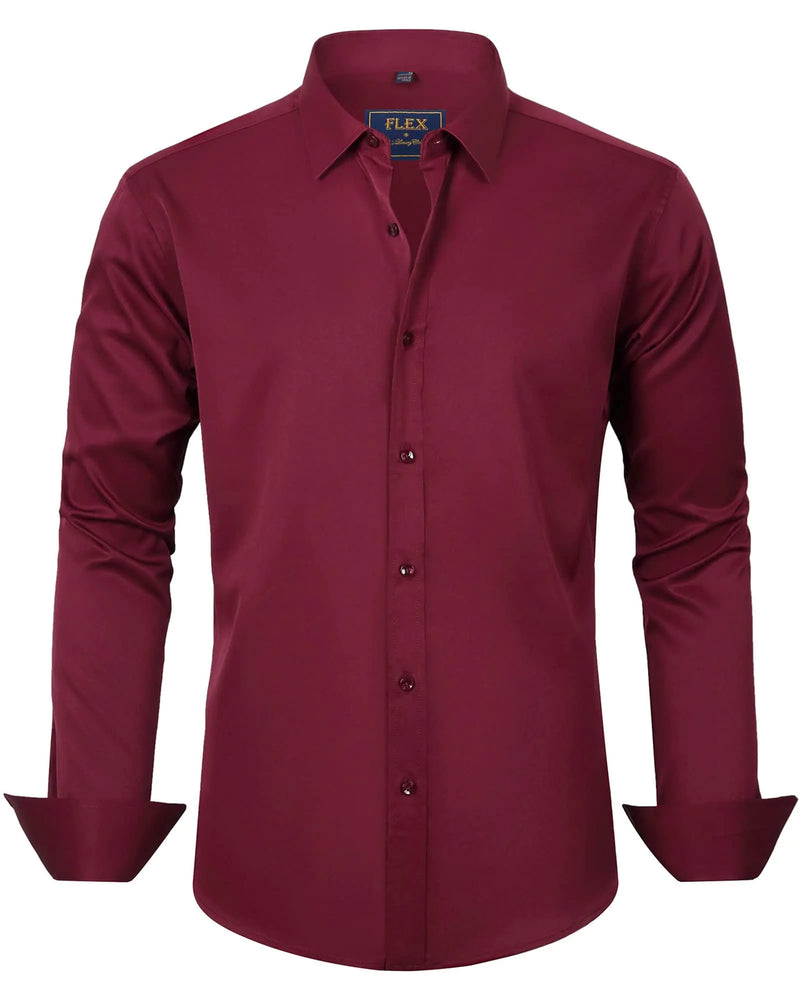 J.VER Men's Wrinkle-Free Dress Shirt