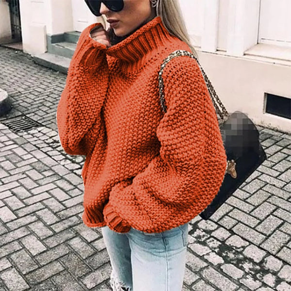 Knitted Turtleneck Sweater